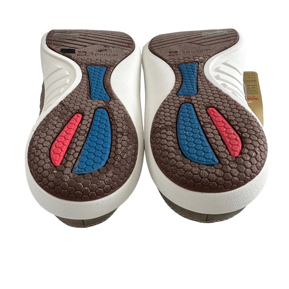 Spenco Aston Wool Slip-On Slides Tan Women’s Size 8.5B - Picture 11 of 16